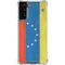 Venezuela Flag Distressed Galaxy S21 FE Clear Case
